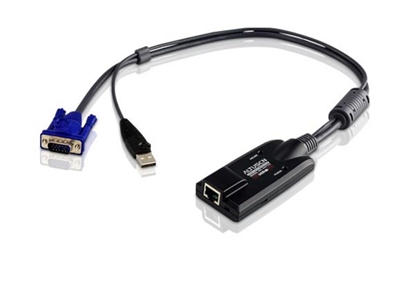 Attēls no Aten USB - VGA to Cat5e/6 KVM Adapter Cable (CPU Module)