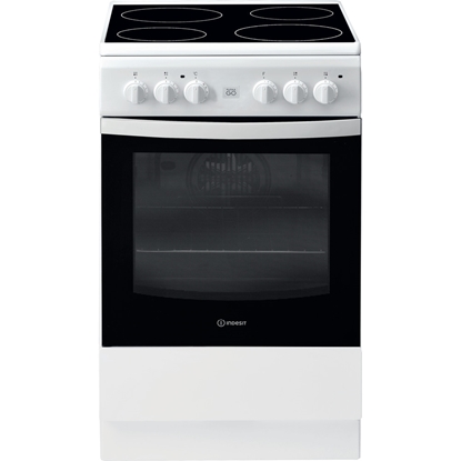 Picture of Indesit IS5V8GMW/E cooker Freestanding cooker Ceramic White A