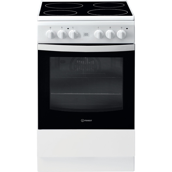 Picture of Indesit IS5V8GMW/E cooker Freestanding cooker Ceramic White A
