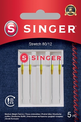 Picture of Singer Stretch Needle 80/12 5PK