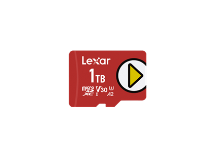 Picture of MEMORY MICRO SDXC 512GB UHS-I/PLAY LMSPLAY512G-BNNNG LEXAR