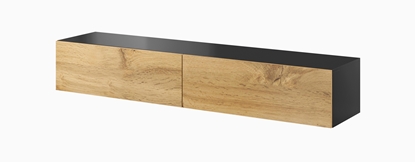 Picture of Cama TV Stand VIGO '180' 30/180/40 black/wotan oak