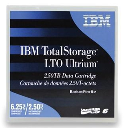 Attēls no Taśma IBM LTO-6 Ultrium 2.5/6.25 TB (00V7590)