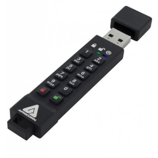 Picture of Pendrive Apricorn Aegis Secure Key 3z, 128 GB  (ASK3Z-128GB)