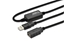 Изображение Kabel USB MicroConnect USB-A - USB-A 5 m Czarny (USB2.0AAF05A)