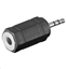 Picture of Adapter AV MicroConnect Jack 2.5mm - Jack 3.5mm czarny (AUDASM)