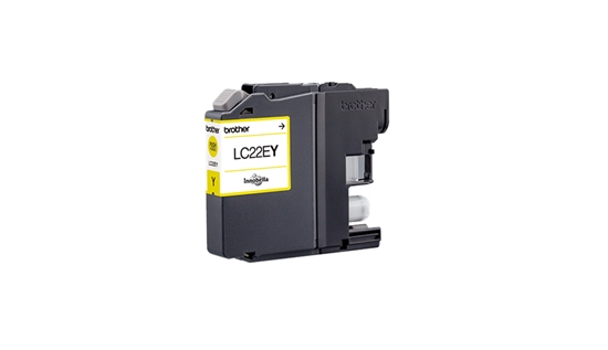 Изображение Brother LC22EY ink cartridge 1 pc(s) Original Yellow