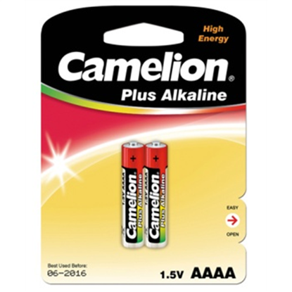 Picture of Camelion Plus Alkaline AAAA 1.5V (LR61), 2-pack (for toys, remote control and similar devices) Camelion