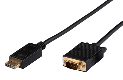 Изображение Kabel MicroConnect DisplayPort - D-Sub (VGA) 3m czarny (DP-VGA-MM-300)