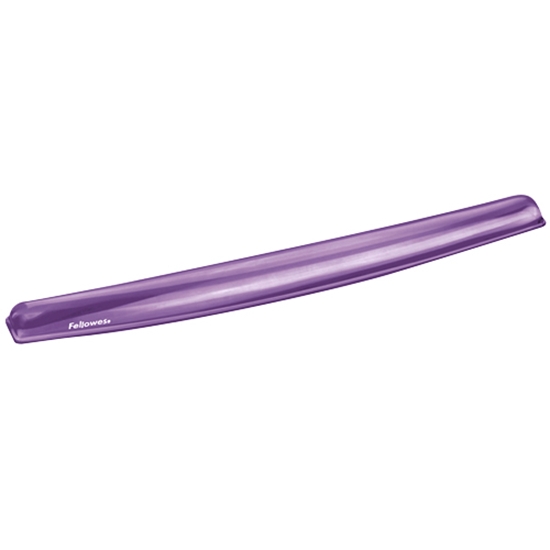 Picture of Fellowes Crystal Gel Keyboard Gel Wrist Support purple