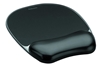 Picture of Fellowes Crystal Gel Mouse Gel Wrist Support black
