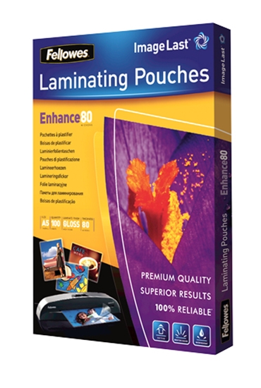 Picture of Laminēšanas plēves Fellowes ImageLast A5 80 Micron Laminating Pouch - 100 pack