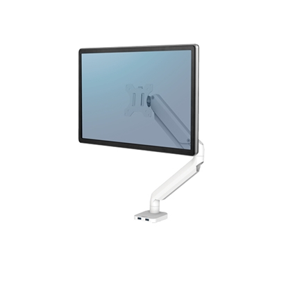 Picture of Fellowes Platinum Series Single Monitor Arm white