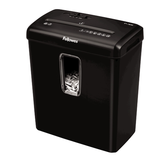 Picture of Fellowes Powershred P-30C paper shredder Cross shredding 22 cm Black