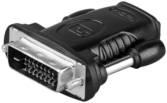 Picture of Adapter AV MicroConnect HDMI - DVI-D czarny (HDM19F24)