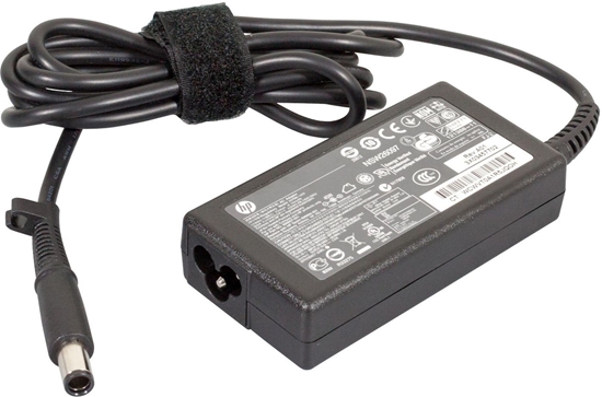 Picture of HP Smart AC power adapter (45 watt) power adapter/inverter Indoor 45 W Black