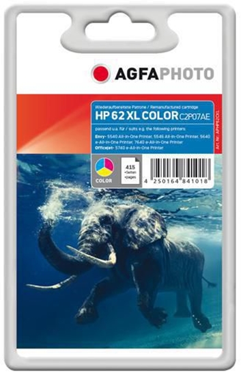 Picture of Tusz AgfaPhoto Tusz AGFC2P07AE / HP No. 62 XL (Color)