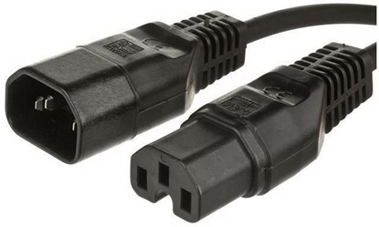 Изображение Kabel zasilający MicroConnect Jumper Cable C14 - C15 1m