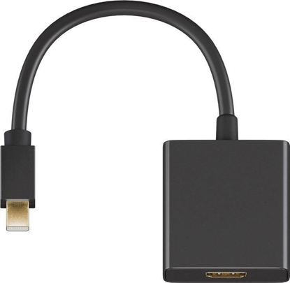 Изображение Adapter AV MicroConnect DisplayPort Mini - HDMI czarny (MDPHDMIB)