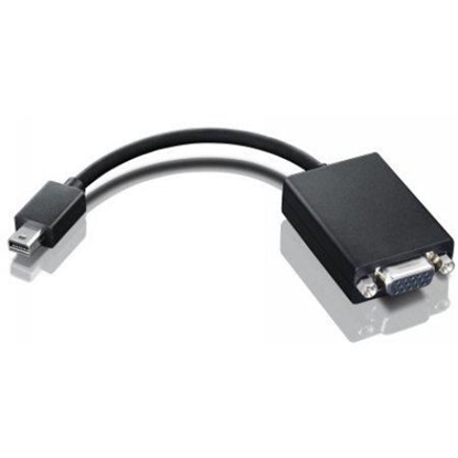 Attēls no Adapter AV Lenovo DisplayPort Mini - D-Sub (VGA) czarny (0A36579)