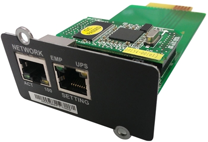 Изображение Moduł SNMP dla serii UPS VI/VFI/T RT LCD, 3/1
