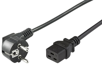 Изображение Kabel zasilający MicroConnect Power Cord CEE 7/7 - C19 0.5m