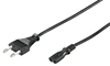 Изображение Kabel zasilający MicroConnect Power Cord Notebook 0.5m Black