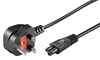 Picture of Kabel zasilający MicroConnect Power Cord UK - C5 1m Black