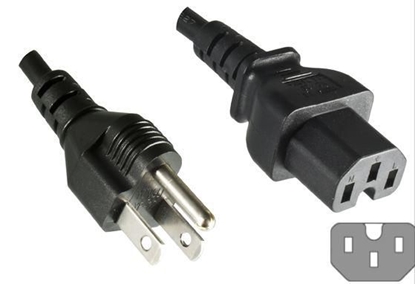 Picture of Kabel zasilający MicroConnect Power Cord US - C15 1.8m (PE110618)