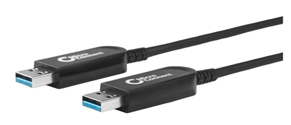 Attēls no Kabel USB MicroConnect USB-A - USB-A 10 m Czarny (USB3.0AA10BOP)