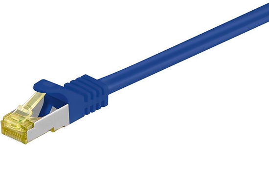 Picture of MicroConnect patchcord, S/FTP, Cat7, PiMF, 3m, niebieski (SFTP703B)