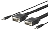 Picture of Kabel MicroConnect D-Sub (VGA) - D-Sub (VGA) + Jack 3.5mm 7m czarny (MONGG7BMJ)