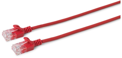 Picture of MicroConnect U/UTP CAT6A Slim 0.25M Red