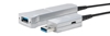 Изображение Kabel USB VivoLink USB-A - USB-A 10 m Biało-czarny (PROUSB3AAF10)
