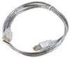 Picture of Kabel USB MicroConnect USB-A - USB-B 5 m Przezroczysty (USBAB5T)