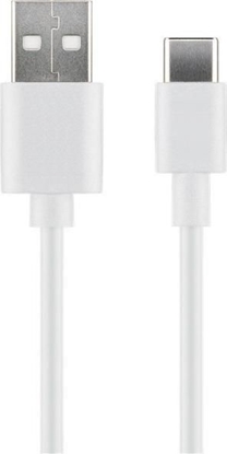 Attēls no Kabel USB MicroConnect USB-A - USB-C 2 m Biały (USB3.1CCHAR2W)