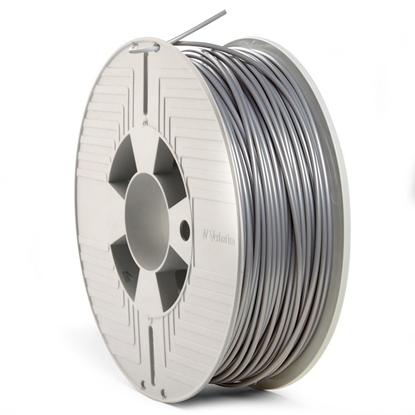 Изображение Verbatim 3D Printer Filament PLA 2,85 mm 1 kg silver/metal grey