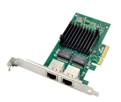 Attēls no 2 port RJ45 network card, PCIe