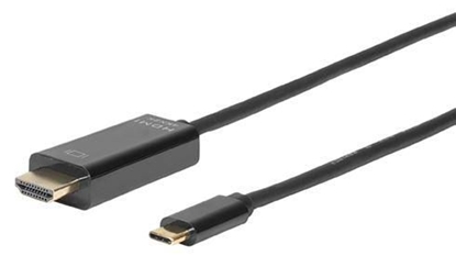 Attēls no Kabel USB MicroConnect USB-C - HDMI 2 m Czarny (USB3.1CHDMI2)