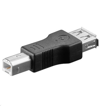 Изображение Adapter USB MicroConnect USB - USB-B Czarny  (USBAFB)