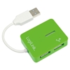 Изображение LogiLink UA0138 USB 2.0 4-Port Hub 480 Mbit/s, Green