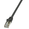Picture of LogiLink Patchcord CAT 5e F/UTP, 1m, czarny (CP1033S)