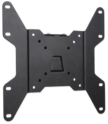 Picture of Manhattan TV & Monitor Mount, Wall, Fixed, 1 screen, Screen Sizes: 23-42", Black, VESA: 75x75 to 200x200mm, Max 30kg, Lifetime Warranty