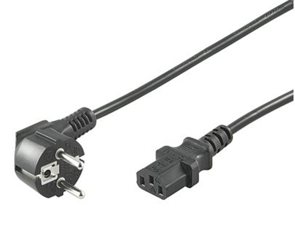 Изображение Kabel zasilający MicroConnect 2m Czarny (PE0104020)