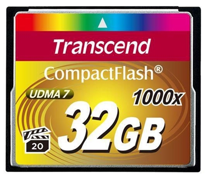 Picture of Transcend Compact Flash     32GB 1000x
