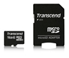 Picture of Transcend microSDHC         16GB Class 10 + SD-Adapter