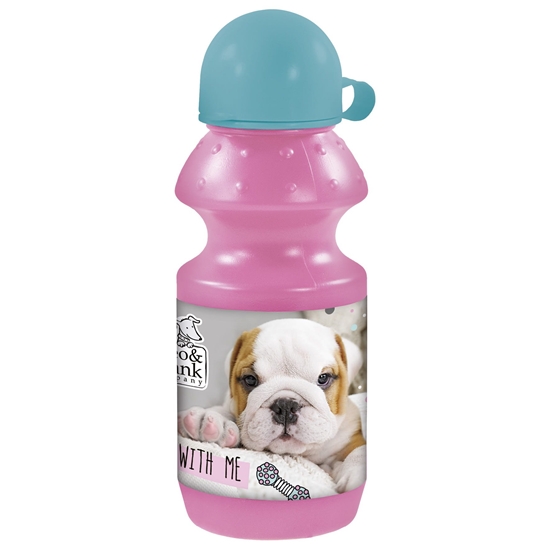 Picture of Derform Bidon Plast BKCF23 Cleo and Frank Water Bottle 330ml