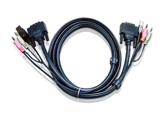 Изображение Aten DVI-D Dual Link USB KVM Cable 5m