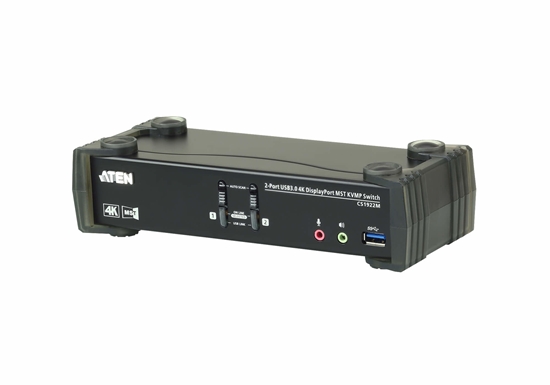 Picture of Aten 2-Port USB 3.0 4K DisplayPort MST KVMP Switch