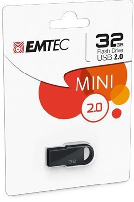 Attēls no EMTEC USB-Stick 32 GB D250  USB 2.0 Mini Blau